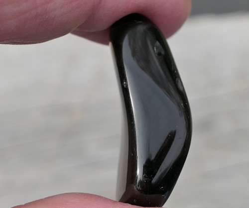 Obsidián kouřový (32 mm) V3706 — foto 3