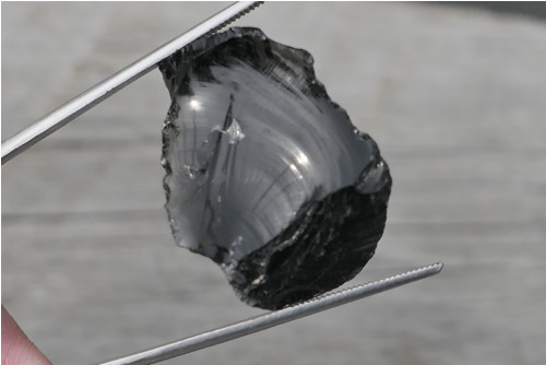 Surový obsidián černý V3707 — foto 3