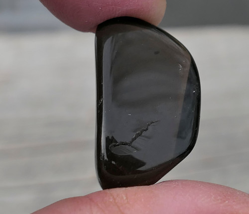 Obsidián kouřový (28 mm) V3721 — foto 3