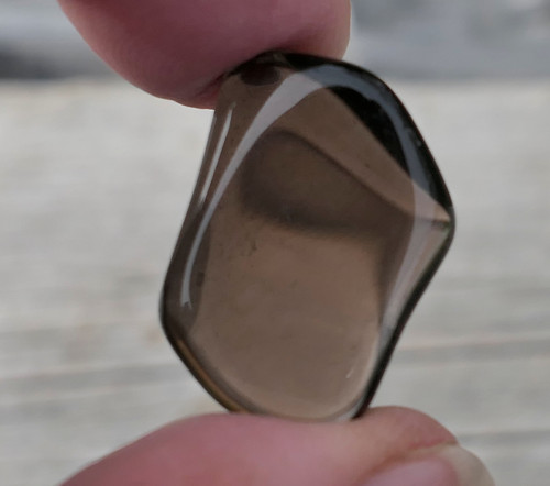 Obsidián kouřový (25 mm) V3723 — foto 3