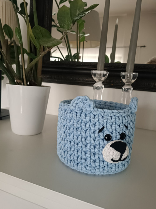 HÁČKOVANÝ KOŠÍK — foto 4