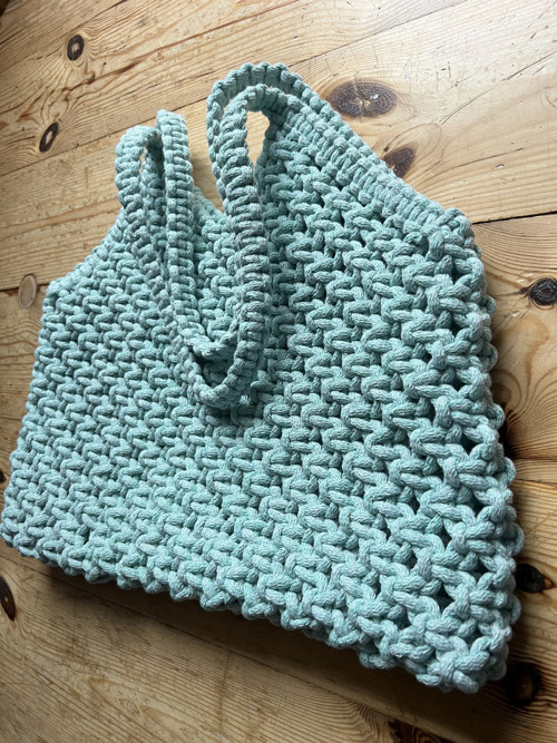 Boho kabelka Matala / mint melange — foto 2