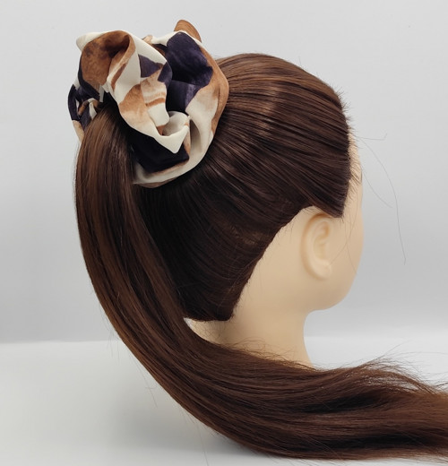 Scrunchie gumička béžová XXL — foto 2