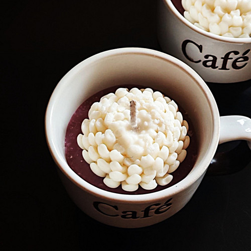 Hrníčková sójová svíčka - Caffè crema — foto 4