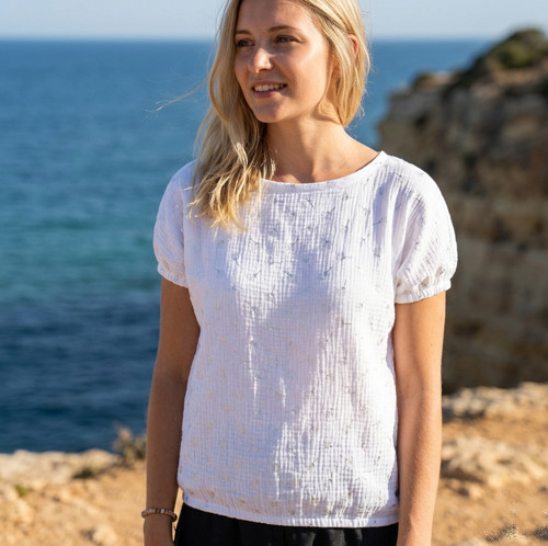 Mušelínová halenka — foto 3