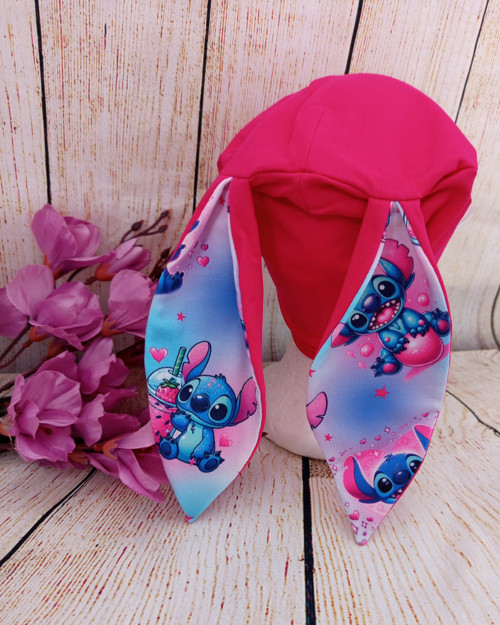 Zajíčková čepice Stitch — foto 3