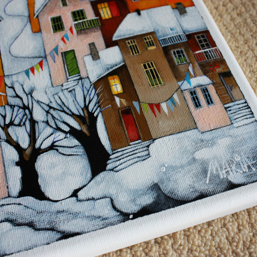 Kouzelná noc ... 40x40cm — foto 4