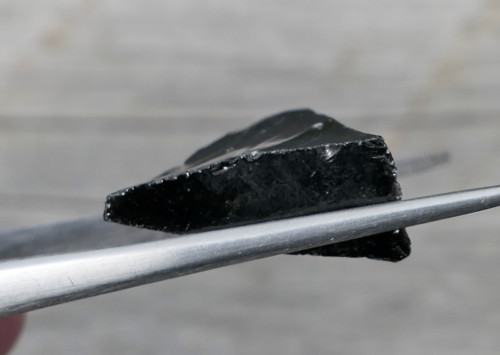 Surový obsidián černý V3748 — foto 2