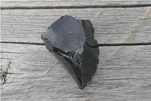 Surový obsidián černý V3752 — foto 2