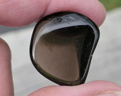 Obsidián kouřový (23 mm) V3754 — foto 3