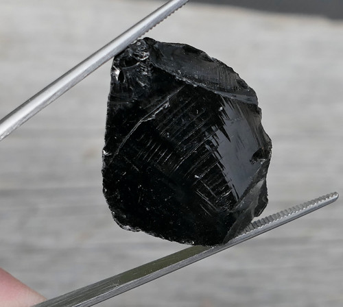 Surový obsidián černý V3755 — foto 3