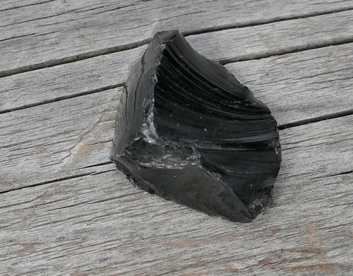 Surový obsidián černý V3755 — foto 4