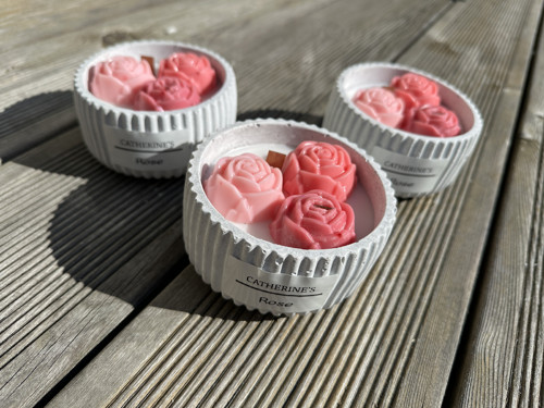 Svíčka s vůní Růže, 250g — foto 2