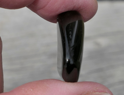 Obsidián kouřový (24 mm) V3761 — foto 2