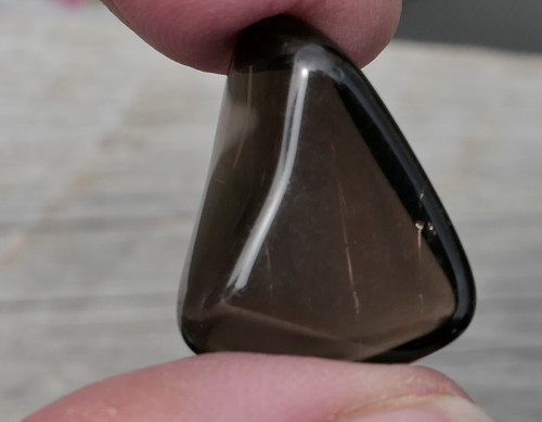 Obsidián kouřový (24 mm) V3761 — foto 3