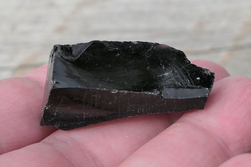 Surový obsidián černý V3764 — foto 2