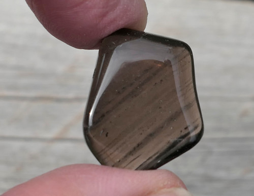 Obsidián kouřový (24 mm) V3776 — foto 3