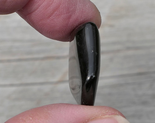 Obsidián kouřový (24 mm) V3776 — foto 2