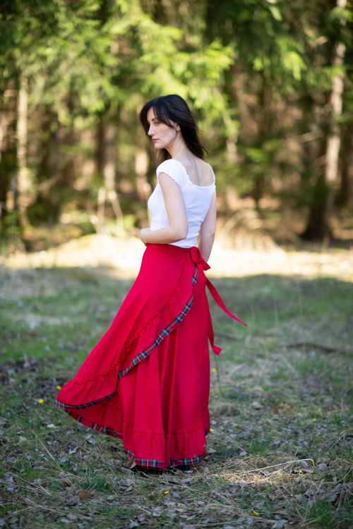 Zavinovacia sukňa Linda — foto 5
