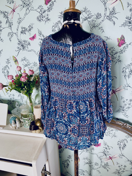 Halenka boho ležérní — foto 4