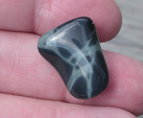 Obsidián pavoučí (20 mm) V3795 — foto 2