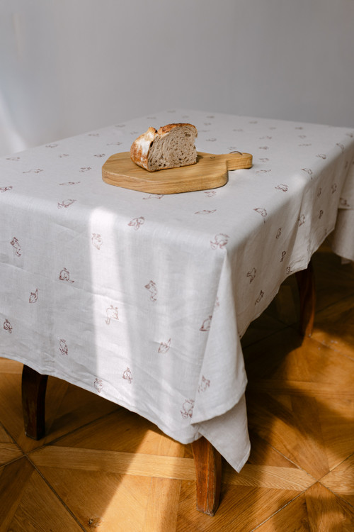 Lněný ubrus Husy — foto 3