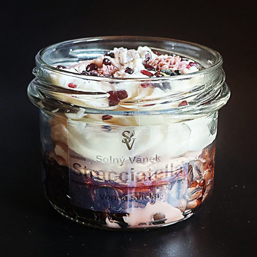 Sójová svíčka - Stracciatella — foto 3