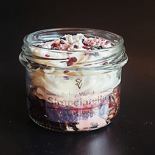 Sójová svíčka - Stracciatella — foto 4