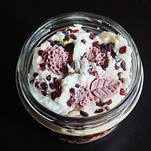 Sójová svíčka - Stracciatella — foto 5