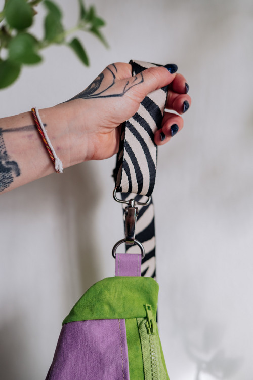 Papírová ledvinka // sweet lime ~ zebra — foto 3