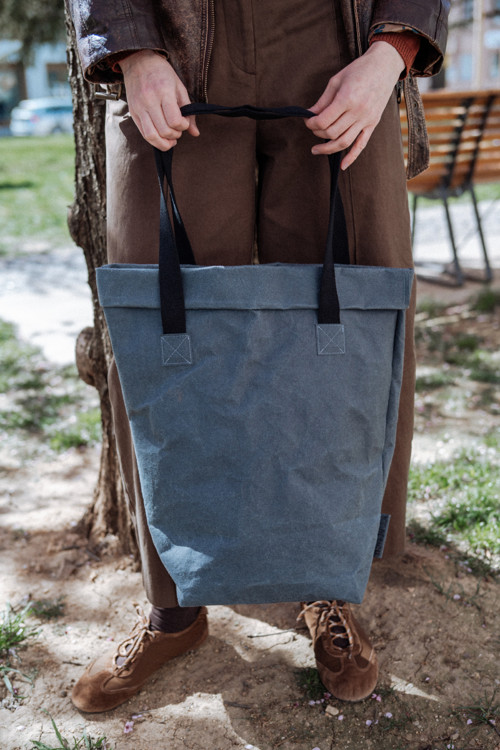 Papírový shopper // grafit — foto 2
