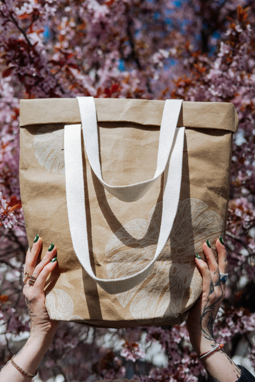 Papírový shopper // monstera — foto 2