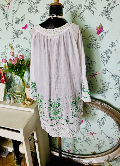 Tunika boho vyšívaná — foto 5