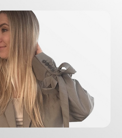 Minimalistické oversized sako — foto 3