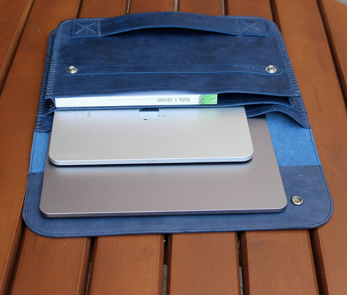 Kožené pouzdro na MacBook&spol. — foto 4