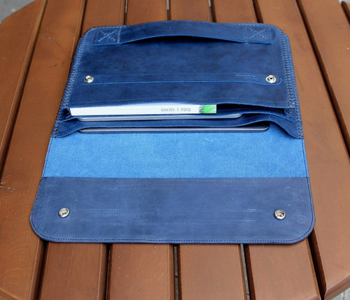 Kožené pouzdro na MacBook&spol. — foto 6