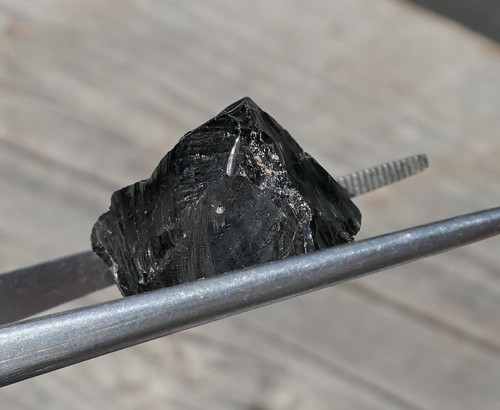 Surový obsidián černý V3839 — foto 2