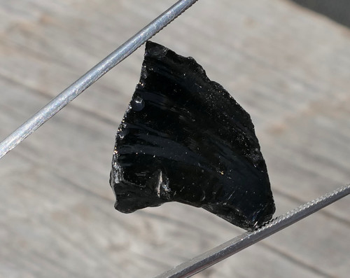 Surový obsidián černý V3839 — foto 3
