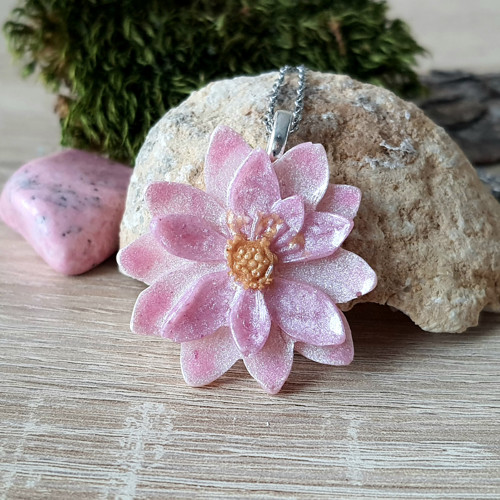 Náhrdelník "Třešňový květ" — foto 2