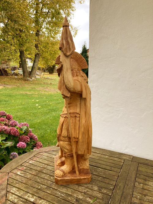 Dřevěná socha sv. Floriána — foto 3