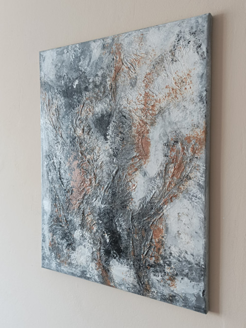 Obraz 40x50, abstrakce, textura 1 — foto 5