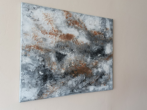 Obraz 40x50, abstrakce, textura 1 — foto 6