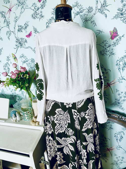 Halenka boho vyšívaná — foto 5