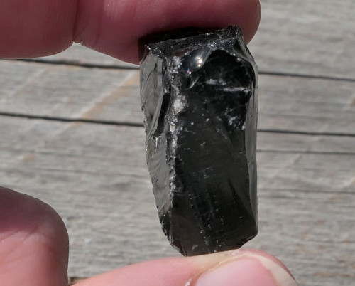 Surový obsidián černý V3853 — foto 4