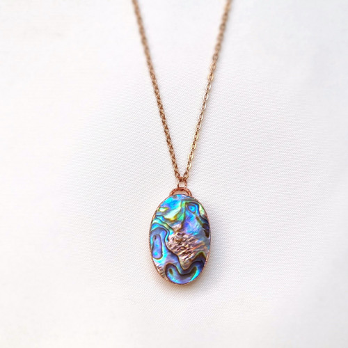 Abalone/Paua perleťová mušle - šperk — foto 3