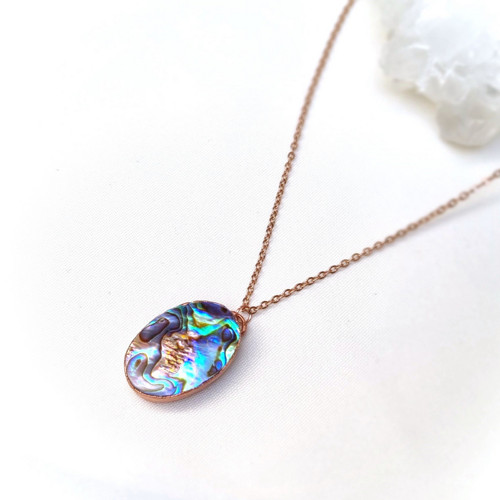 Abalone/Paua perleťová mušle - šperk — foto 5
