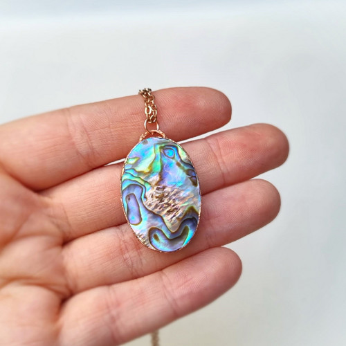 Abalone/Paua perleťová mušle - šperk — foto 2
