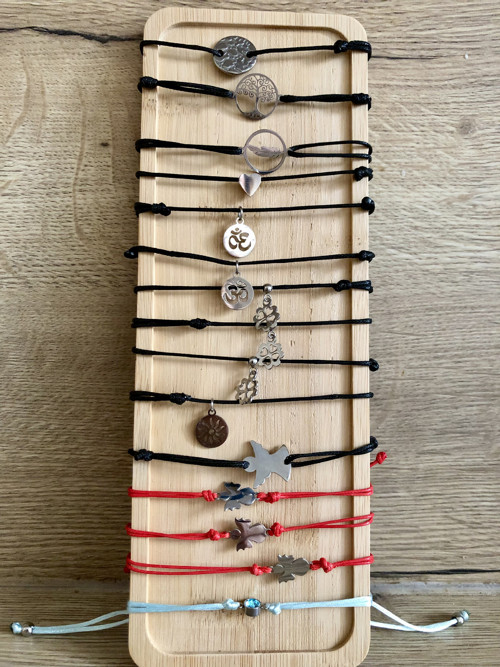 Kabbalah Náramek Andělské Peříčko - Ocelový — foto 4