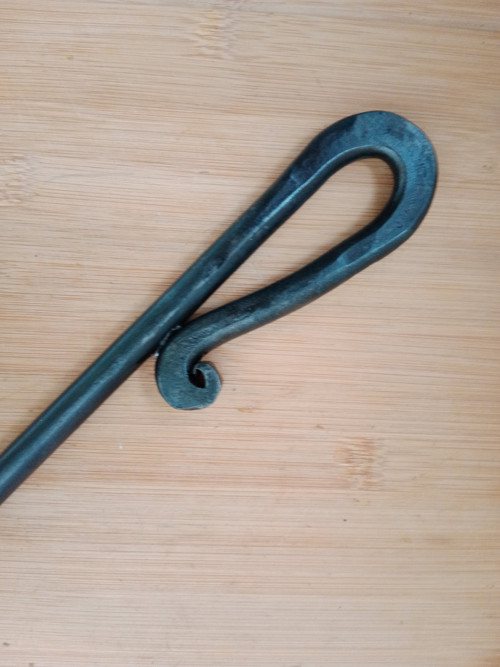 Kovaný pohrabáč 47,5 cm — foto 5