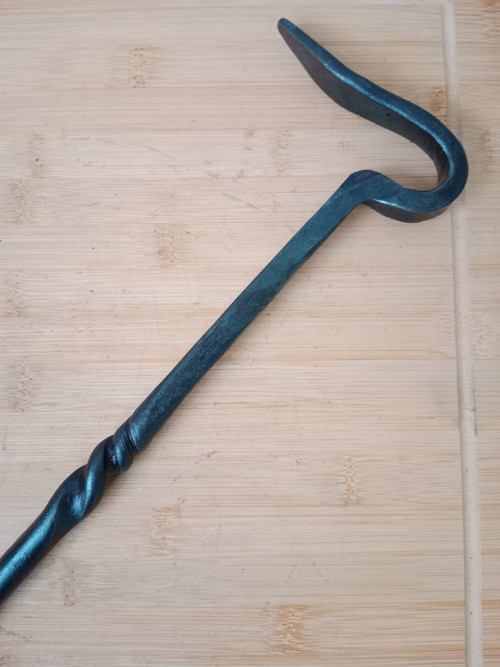 Kovaný pohrabáč 47,5 cm — foto 4